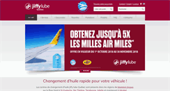 Desktop Screenshot of jiffylubeqc.com